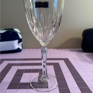 Sparkle by Waterford Marquise Clear Crystal Water Goblet